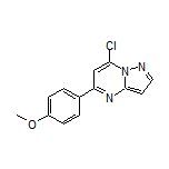 7-Chloro-5-(4-methoxyphenyl)pyrazolo[1,5-a]pyrimidine