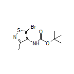 5-Bromo-N-Boc-3-methylisothiazol-4-amine