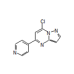 7-Chloro-5-(4-pyridyl)pyrazolo[1,5-a]pyrimidine