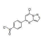 7-Chloro-5-(4-nitrophenyl)pyrazolo[1,5-a]pyrimidine
