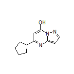 5-Cyclopentylpyrazolo[1,5-a]pyrimidin-7-ol