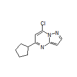 7-Chloro-5-cyclopentylpyrazolo[1,5-a]pyrimidine