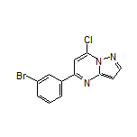 5-(3-Bromophenyl)-7-chloropyrazolo[1,5-a]pyrimidine