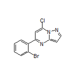 5-(2-Bromophenyl)-7-chloropyrazolo[1,5-a]pyrimidine