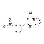 7-Chloro-5-(3-nitrophenyl)pyrazolo[1,5-a]pyrimidine