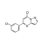 7-Chloro-5-(3-chlorophenyl)pyrazolo[1,5-a]pyrimidine