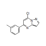 7-Chloro-5-(m-tolyl)pyrazolo[1,5-a]pyrimidine