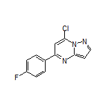 7-Chloro-5-(4-fluorophenyl)pyrazolo[1,5-a]pyrimidine
