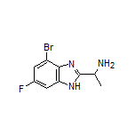 1-(4-Bromo-6-fluoro-1H-benzo[d]imidazol-2-yl)ethanamine