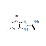 (S)-1-(4-Bromo-6-fluoro-1H-benzo[d]imidazol-2-yl)ethanamine