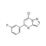 7-Chloro-5-(3-fluorophenyl)pyrazolo[1,5-a]pyrimidine
