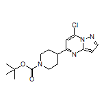 5-(1-Boc-4-piperidyl)-7-chloropyrazolo[1,5-a]pyrimidine