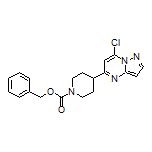 5-(1-Cbz-4-piperidyl)-7-chloropyrazolo[1,5-a]pyrimidine