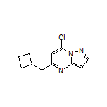 7-Chloro-5-(cyclobutylmethyl)pyrazolo[1,5-a]pyrimidine
