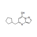 5-(Cyclopentylmethyl)pyrazolo[1,5-a]pyrimidin-7-ol