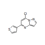 7-Chloro-5-(3-thienyl)pyrazolo[1,5-a]pyrimidine
