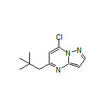 7-Chloro-5-neopentylpyrazolo[1,5-a]pyrimidine