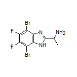 1-(4,7-Dibromo-5,6-difluoro-1H-benzo[d]imidazol-2-yl)ethanamine
