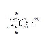(R)-1-(4,7-Dibromo-5,6-difluoro-1H-benzo[d]imidazol-2-yl)ethanamine