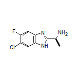 (S)-1-(6-Chloro-5-fluoro-1H-benzo[d]imidazol-2-yl)ethanamine