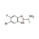1-(6-Bromo-5-fluoro-1H-benzo[d]imidazol-2-yl)ethanamine