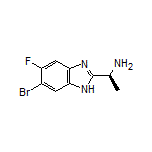 (S)-1-(6-Bromo-5-fluoro-1H-benzo[d]imidazol-2-yl)ethanamine