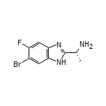 (R)-1-(6-Bromo-5-fluoro-1H-benzo[d]imidazol-2-yl)ethanamine