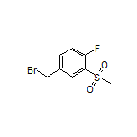 4-Fluoro-3-(methylsulfonyl)benzyl Bromide