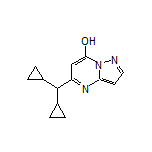 5-(Dicyclopropylmethyl)pyrazolo[1,5-a]pyrimidin-7-ol