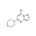 7-Chloro-5-(tetrahydro-2H-pyran-4-yl)pyrazolo[1,5-a]pyrimidine