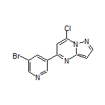 5-(5-Bromopyridin-3-yl)-7-chloropyrazolo[1,5-a]pyrimidine
