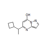 5-(1-Cyclobutylethyl)pyrazolo[1,5-a]pyrimidin-7-ol