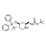 N-Boc-1-[(2S,4R)-4-[(tert-butyldiphenylsilyl)oxy]piperidin-2-yl]methanamine