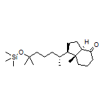 (1R,3aR,7aR)-7a-Methyl-1-[(R)-6-methyl-6-[(trimethylsilyl)oxy]heptan-2-yl]hexahydro-1H-inden-4(2H)-one