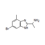 1-(6-Bromo-4-methyl-1H-benzo[d]imidazol-2-yl)ethanamine