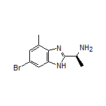 (S)-1-(6-Bromo-4-methyl-1H-benzo[d]imidazol-2-yl)ethanamine