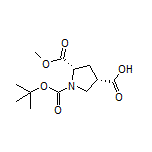 (3S,5S)-1-Boc-5-(methoxycarbonyl)pyrrolidine-3-carboxylic Acid