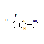 1-(5-Bromo-4-fluoro-1H-benzo[d]imidazol-2-yl)ethanamine