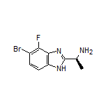 (S)-1-(5-Bromo-4-fluoro-1H-benzo[d]imidazol-2-yl)ethanamine