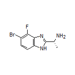 (R)-1-(5-Bromo-4-fluoro-1H-benzo[d]imidazol-2-yl)ethanamine