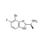 (S)-1-(4-Bromo-5-fluoro-1H-benzo[d]imidazol-2-yl)ethanamine