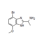 1-(4-Bromo-7-methoxy-1H-benzo[d]imidazol-2-yl)ethanamine