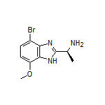 (S)-1-(4-Bromo-7-methoxy-1H-benzo[d]imidazol-2-yl)ethanamine