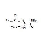 (S)-1-(4-Chloro-5-fluoro-1H-benzo[d]imidazol-2-yl)ethanamine