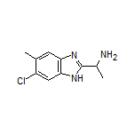 1-(6-Chloro-5-methyl-1H-benzo[d]imidazol-2-yl)ethanamine