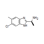 (S)-1-(6-Chloro-5-methyl-1H-benzo[d]imidazol-2-yl)ethanamine