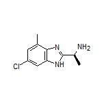(S)-1-(6-Chloro-4-methyl-1H-benzo[d]imidazol-2-yl)ethanamine