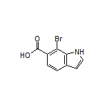 7-Bromo-1H-indole-6-carboxylic Acid