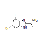 1-(6-Bromo-4-fluoro-1H-benzo[d]imidazol-2-yl)ethanamine