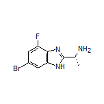 (R)-1-(6-Bromo-4-fluoro-1H-benzo[d]imidazol-2-yl)ethanamine